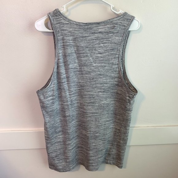 Nicce Heathered Gray Mens Logo Tank Top - Picture 2 of 5